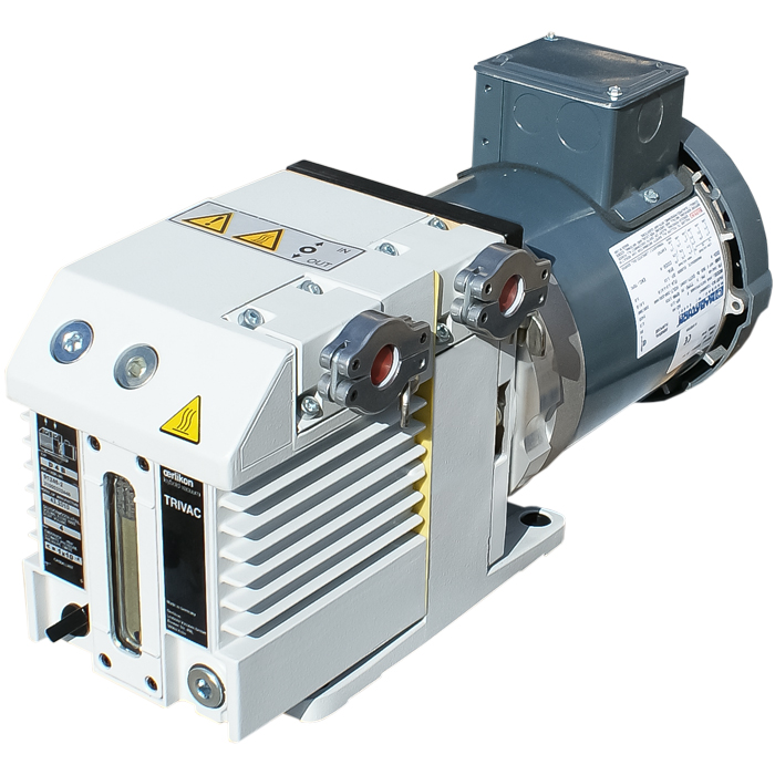 Oerlikon Leybold D4B TriVac Dual Stage Rotary Vane Vacuum Pumps, 3.4 ...