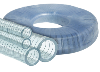 Federverstärktes, transparentes PVC Cover Image