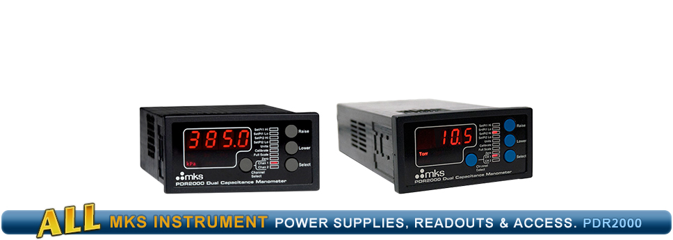 Ideal Vacuum Readouts, MKS, Power & Supplies, Accessories Shop | Catalog Products