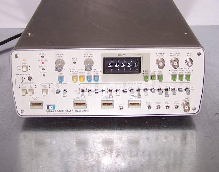 Ideal Vacuum | Hewlett Packard (Model 1607A) Logic State Analyzer