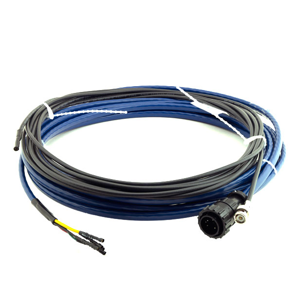 MKS Granville Phillips Ion Gauge Tube Cable Connects 307 Ion Gauge  Controller to Nude Gauge Cable, 25 ft Long. PN: 307047