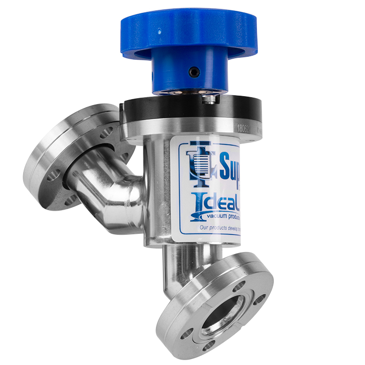 Ideal Vacuum Idealvac Super Seal Cf Manual Bellows In Line Valve