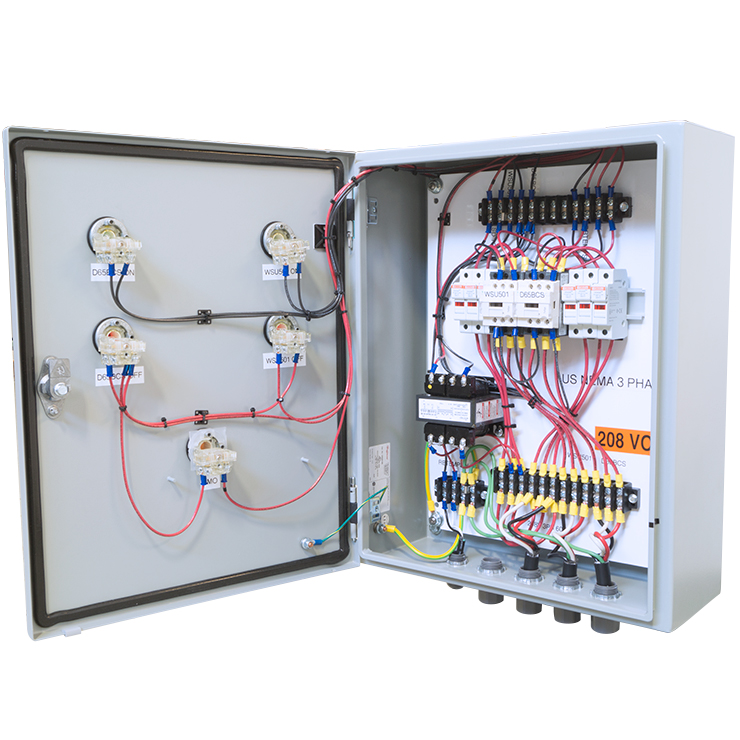 Ideal Vacuum | Custom Control Box For Root's Blower Vacuum Pump Package ...