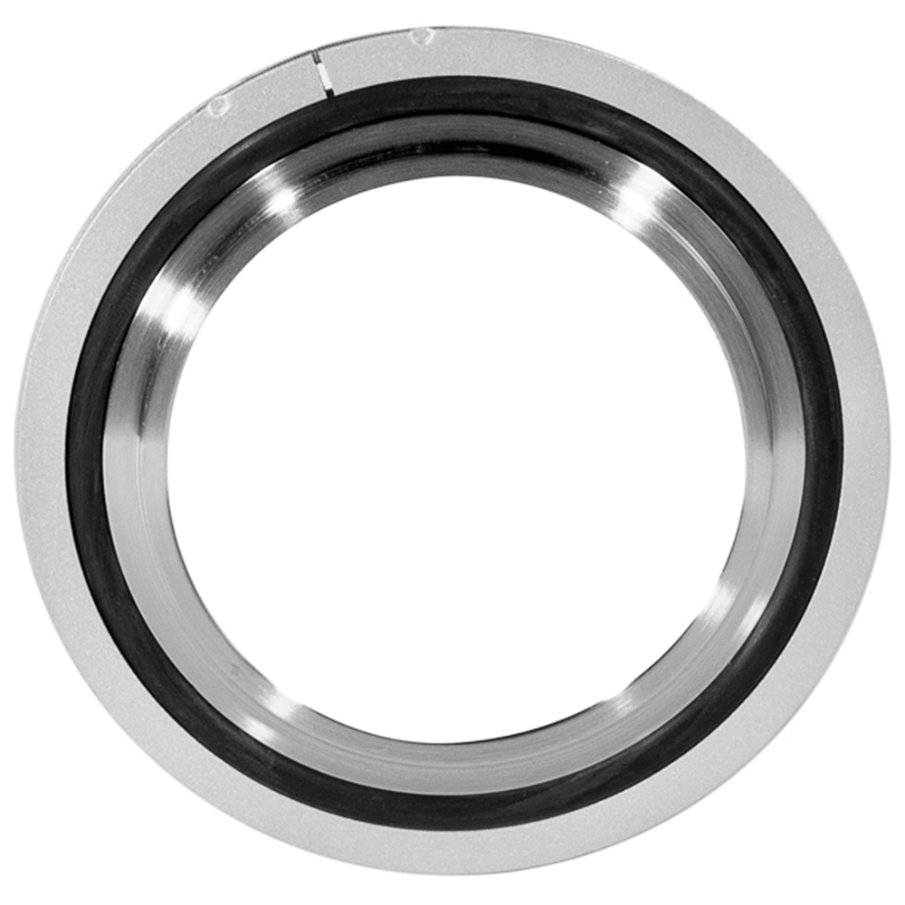 Ideal Vacuum  ISO 100 Centering Ring Stainless Steel with Viton O-Ring,  NW-100 Vacuum Flange Size, Typically Used with 4 Inch O.D. (101.6 mm) Tubing