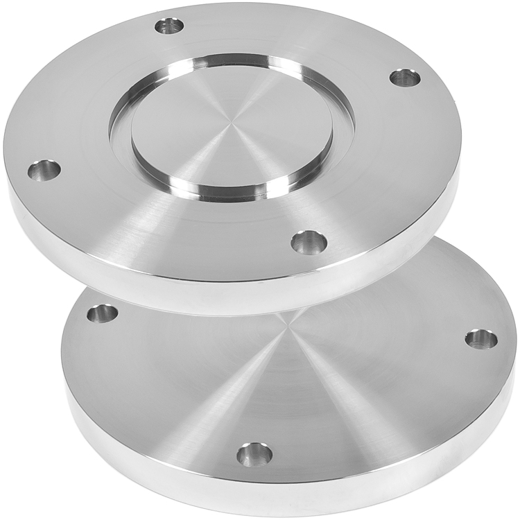 Ideal Spectroscopy Iso F Dn 63 Blank Flange Fixed Vacuum Flange Through Holes Bolted Type 4489