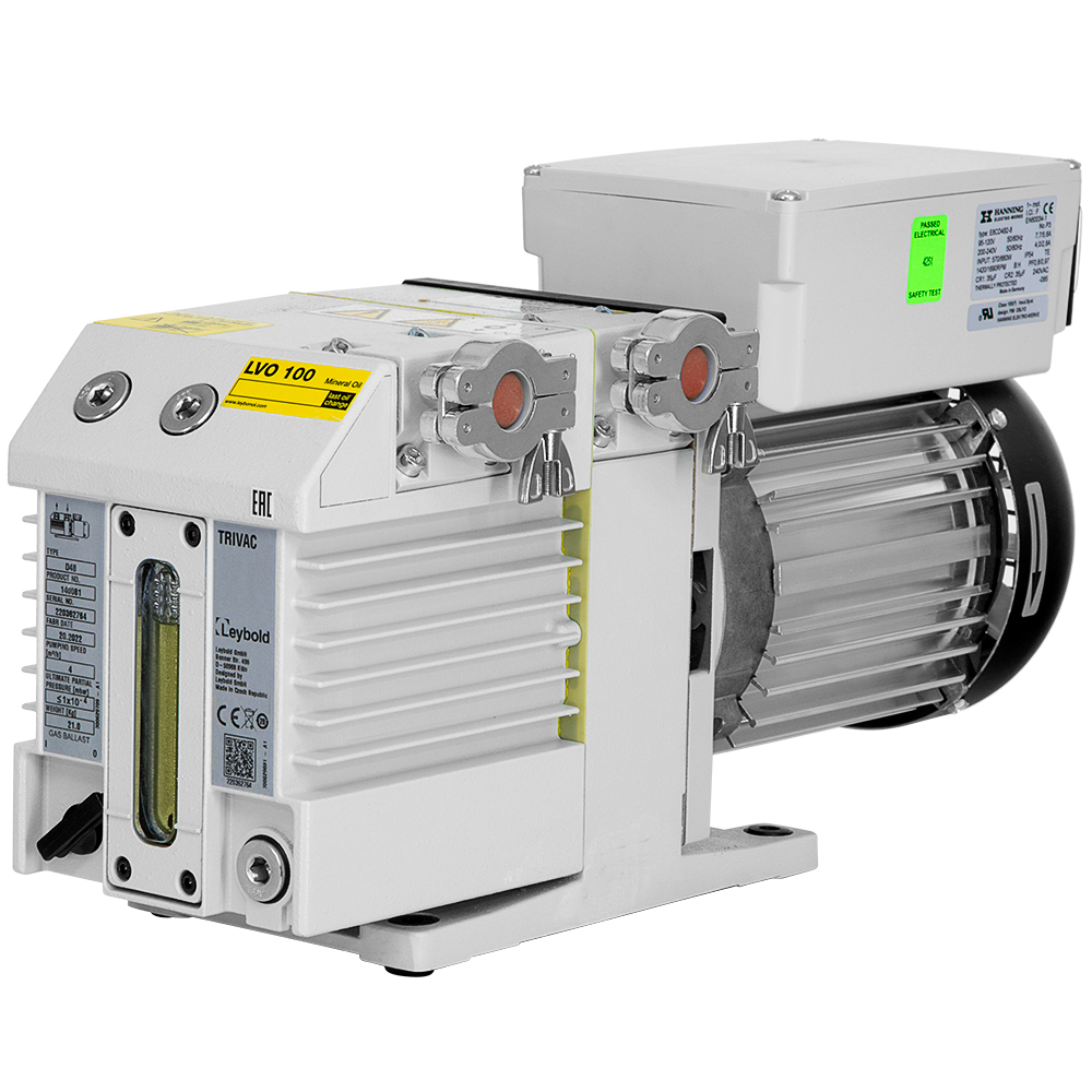 Ideal Vacuum | Leybold D4B TriVac Dual Stage Rotary Vane Vacuum Pump, 3 ...