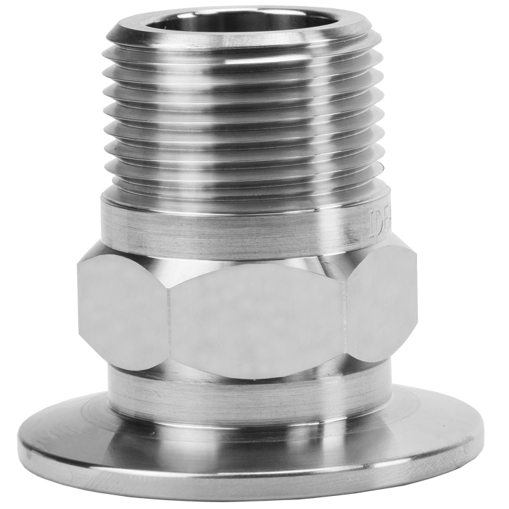 Ideal Vacuum Adapter Kf To Npt In Male Pipe Iso Kf Flange Size