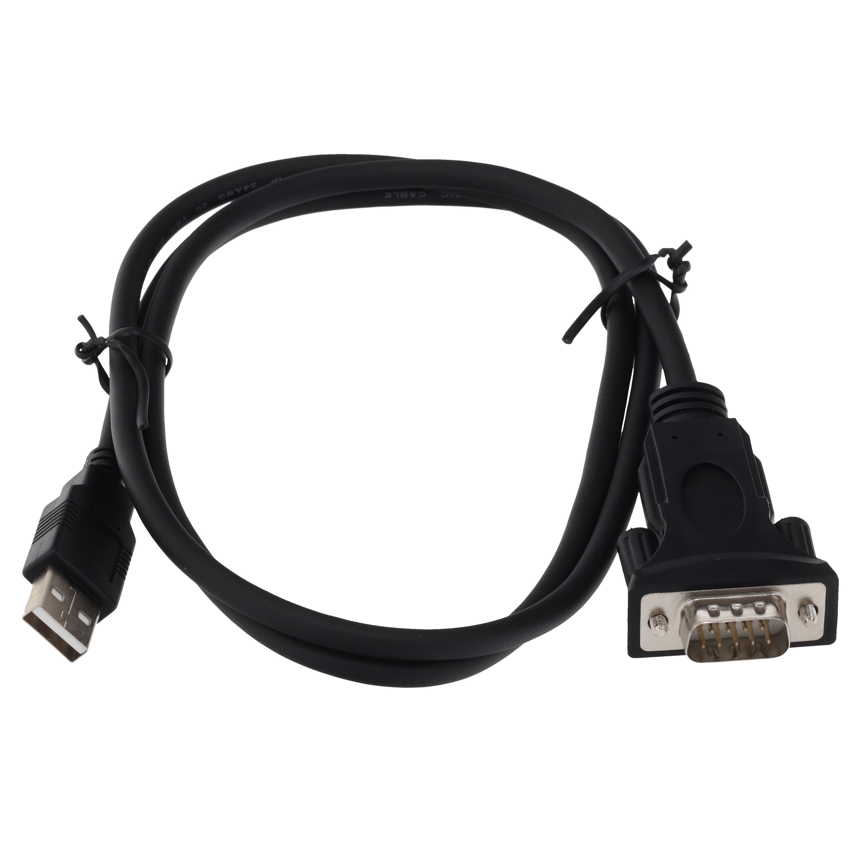 Ideal Vacuum | RS232 to USB Adapter Cable for Varian T-Plus Software when Computer has NO Serial Port, 3 ft..