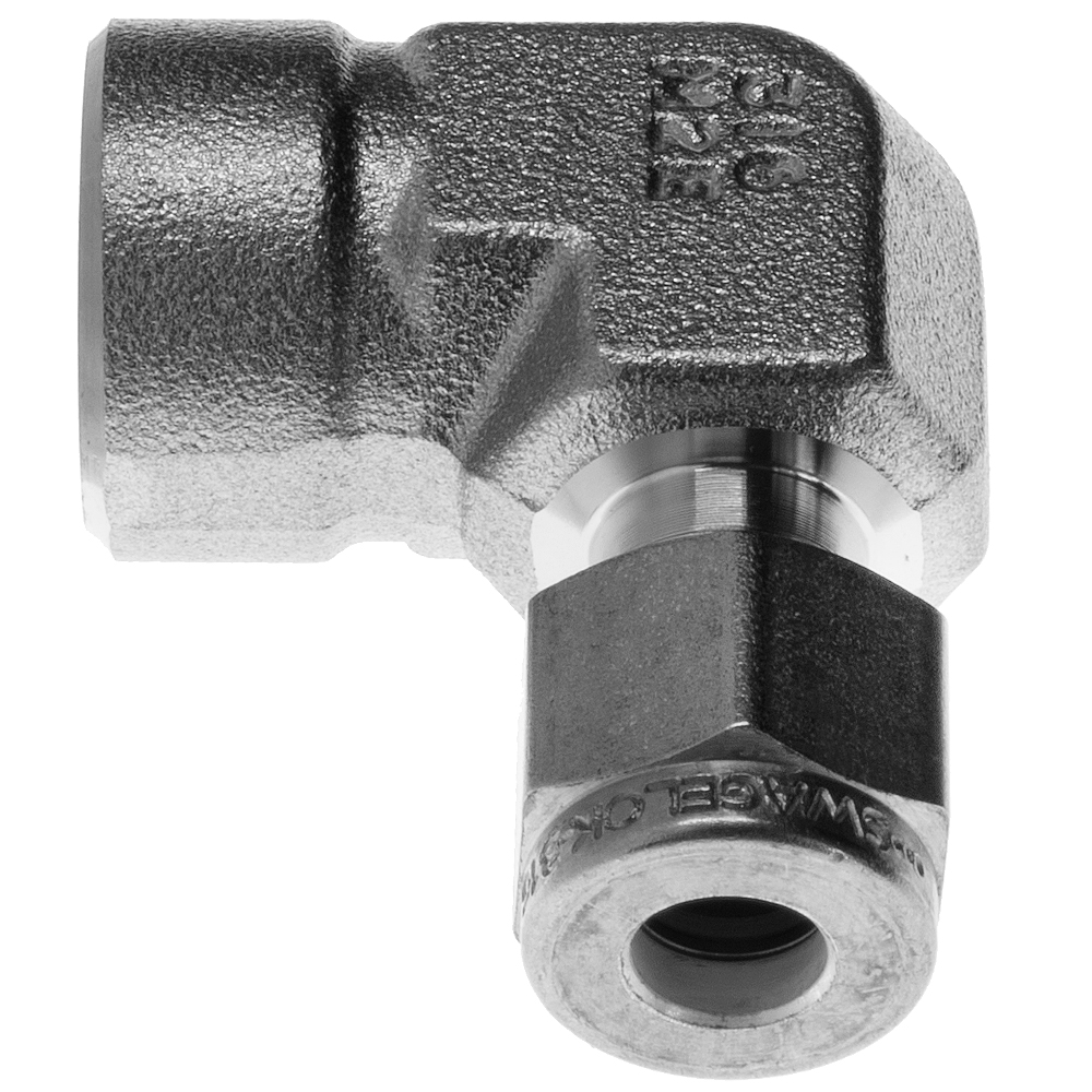 Ideal Vacuum  Swagelok SS-400-8-4 Tube Fitting, 90° NPT Elbow, 1/4 in.  Female NPT to 1/4 in. OD Tubing, 316 Stainless Steel SS-400-8-4