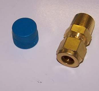 Ideal Vacuum | New Swagelok B-600-1-6 Brass Male Connector