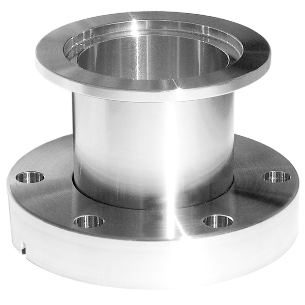 Ideal Vacuum  ISO 100 Centering Ring Stainless Steel with Viton O-Ring,  NW-100 Vacuum Flange Size, Typically Used with 4 Inch O.D. (101.6 mm) Tubing